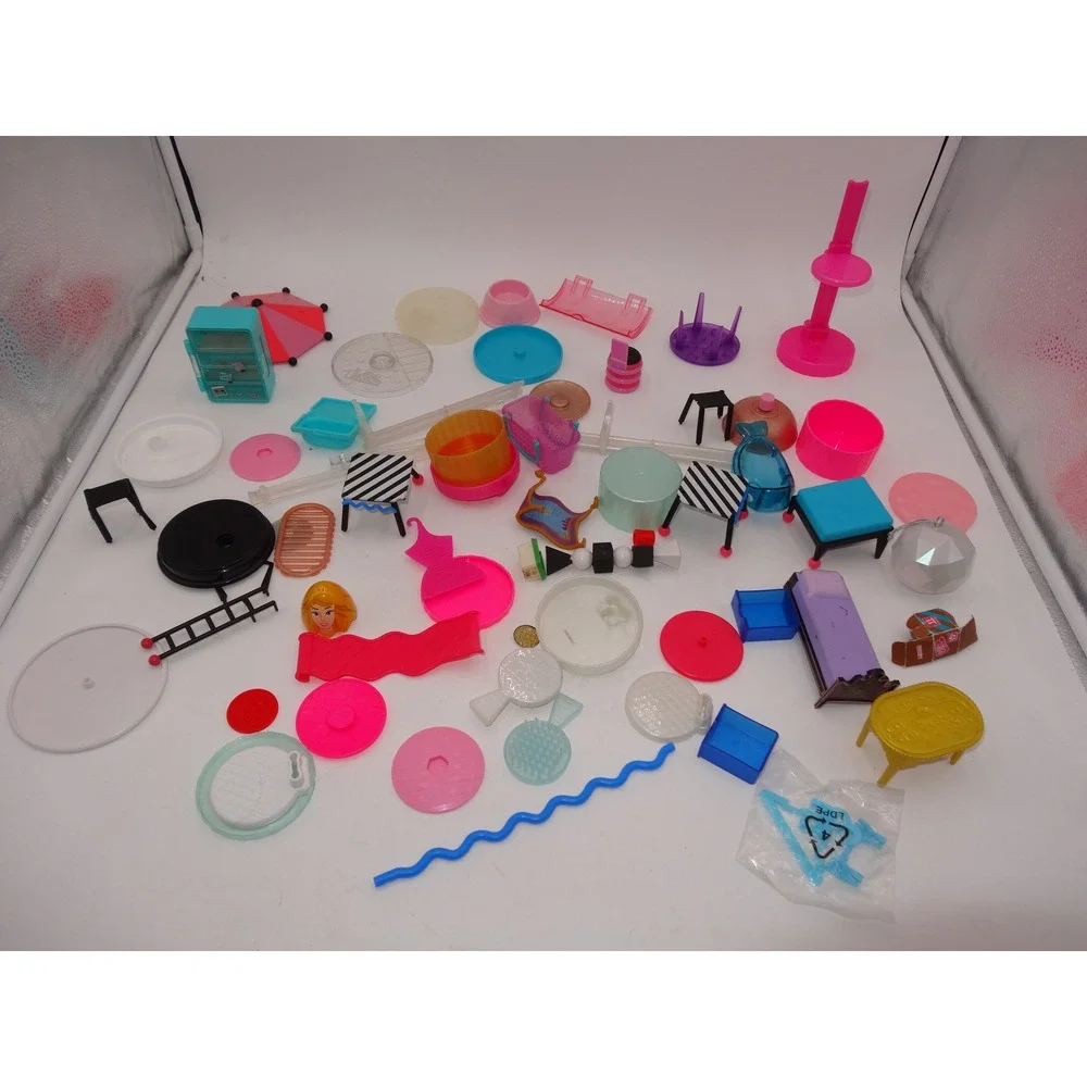 LOL Surprise Doll Furniture and Accessories Mixed Lot Multicolor Plastic Playset